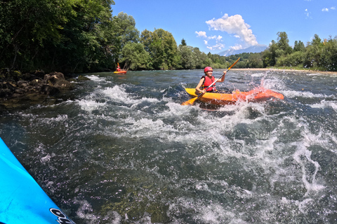 Bled: Sava River Kayaking Adventure with Transfer & Photos