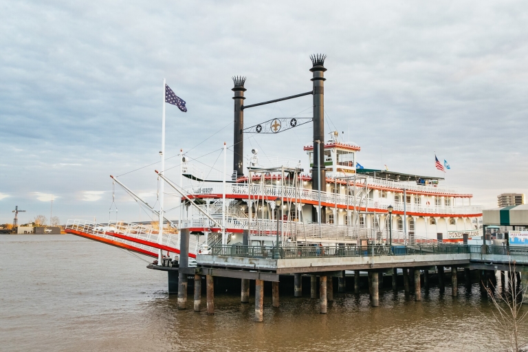 New Orleans: avondboottocht met jazz op stoomboot NatchezAvondboottocht met jazz op de Stoomboot Natchez zonder diner