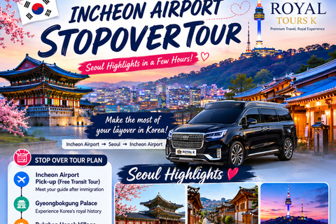 South Korea Incheon Airport Stopover & Seoul Tour