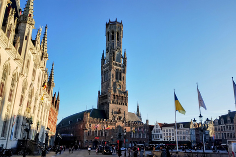 Tour per piccoli gruppi a piedi a Bruges - Città e dintorni