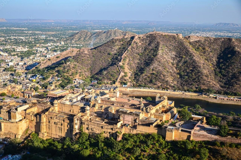 Jaipur: Gamla och nya Jaipur Dagsutflykt med bil + guide