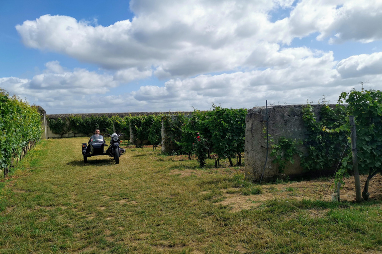 Saumur : Excursão de meio dia em sidecar