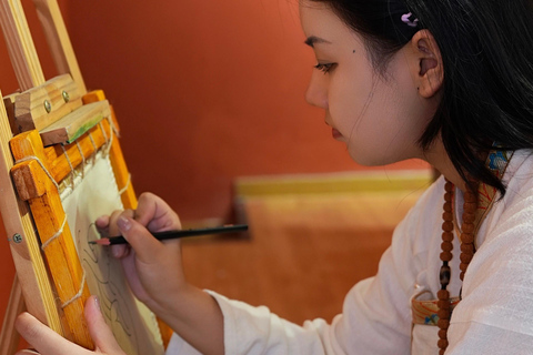 Shanghai: Thangka Art Experience Create Your Own Masterpiece