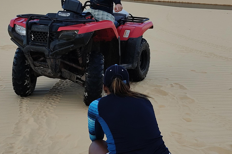 Fyrhjulingstur i Lençois Maranhenses