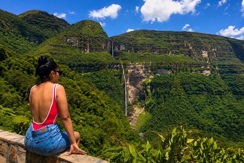 From Chachapoyas: Gocta Waterfall Hike with Lunch & Transfer