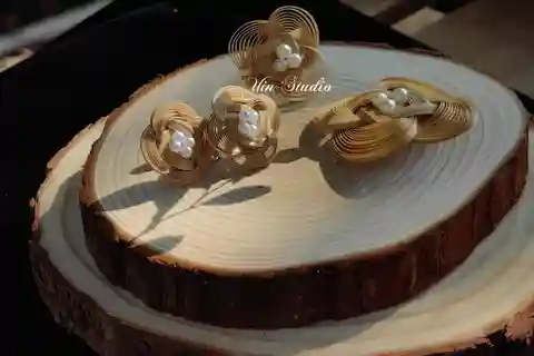 Shanghai:Fabricación de joyas tejidas de bambú (broche/anillo/anillo)