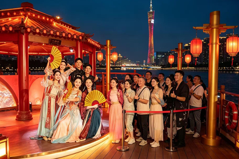 Guangzhou: Evening Cruise with Live Show
