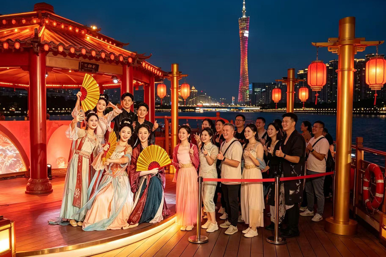 Guangzhou: Evening Cruise with Live Show