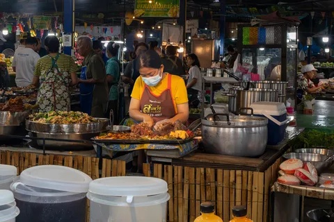 Hua Hin: Lokal mad om aftenen guidet tur