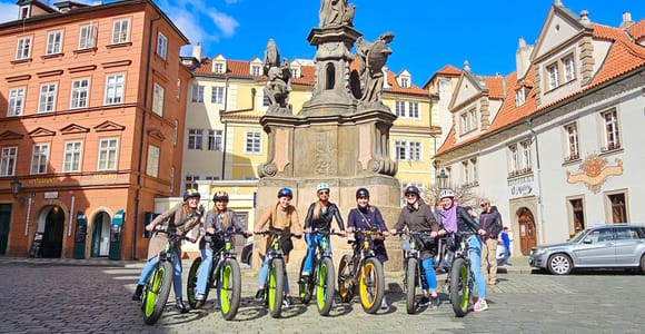 Prague: Fat Tire E-Bike Tour for Active Riders