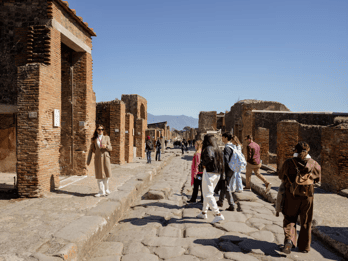 Naples: Pompeii & Herculaneum Tour w/Lunch and Wine Tasting