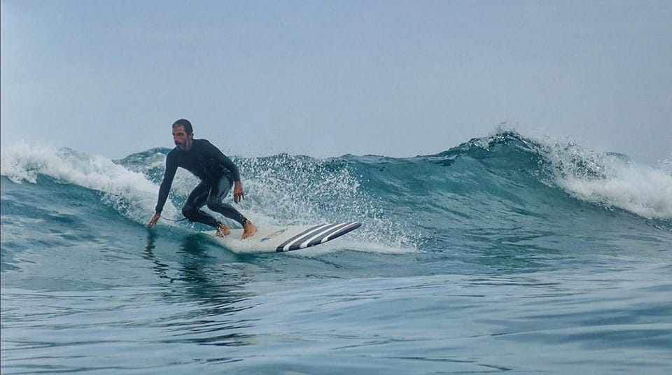 Lanzarote: Longboard surf lesson on Famara beach all levels | GetYourGuide