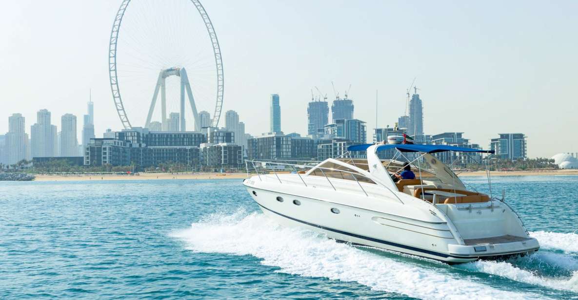 Dubaj: Prywatny czarter jachtu z Dubai Marina
