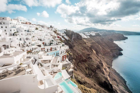 Santorini: Private Highlights 5hour Tour with Luxury Minivan