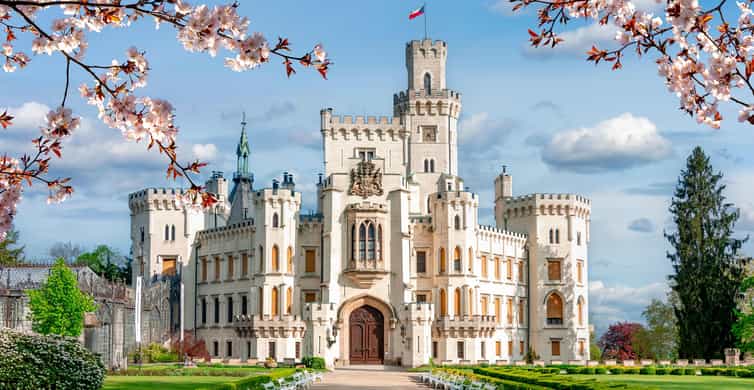Mit Schloss Hluboká