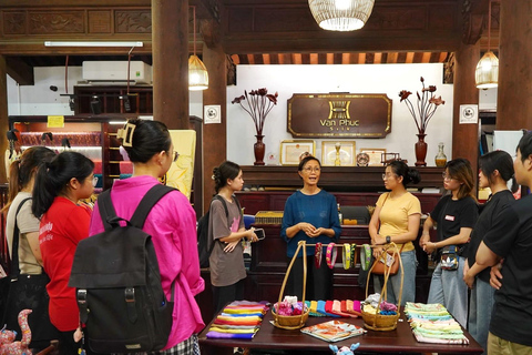 Hanoi: Silk Village Or Hat and Incense Village SMALL GROUP Afternoon: Hanoi Hat Village & Incense Village - SMALL GROUP