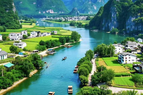 Yangshuo: Private Day Trip with Silver Cave &amp; Cruise