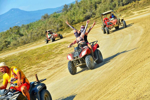 Kuşadası: Quad & Buggy Safari Adventure with Hotel Transfer Kuşadası Quad or Buggy Safari Experience with Pickup
