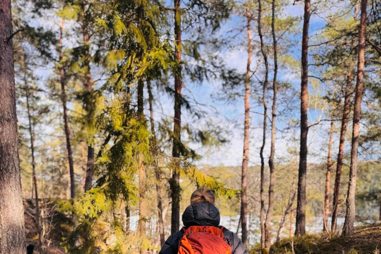 Oslo: Forest Hike with Panoramic Fjord Views and a dog
