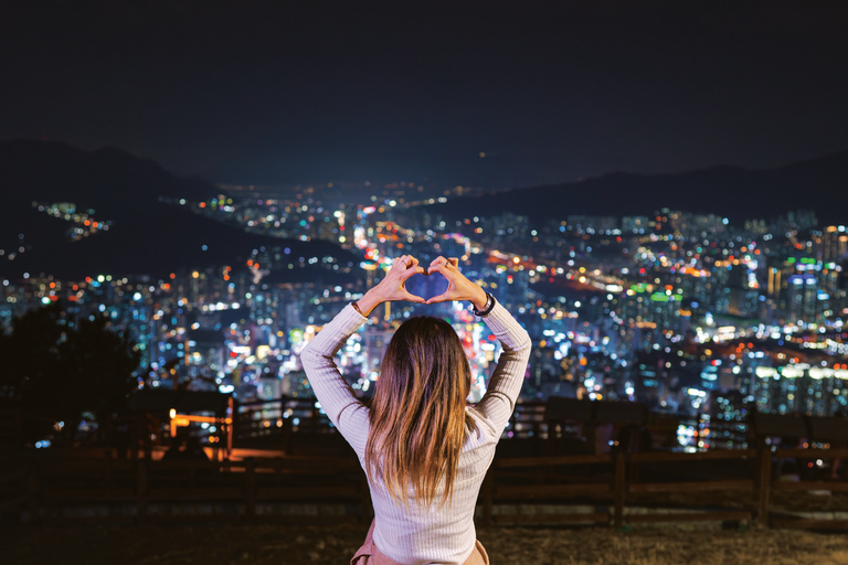 Busan: Visita nocturna con el mercado de Jagalchi y el Skywalk