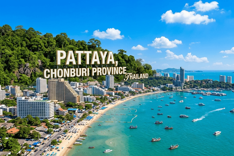 From Bangkok: Koh Larn Island and Art in Paradise Day Trip