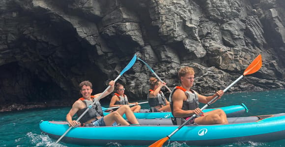 Los Cristianos: Kayak & Snorkel Marine Adventure