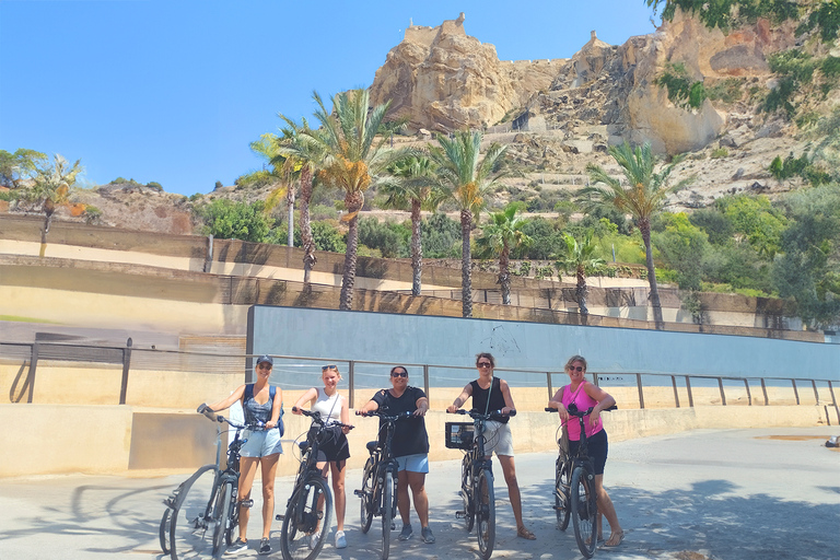 Alicante: Private Santa Bárbara Castle TourAlicante: Private Castle, Old Town, and Churches E-Bike Tour