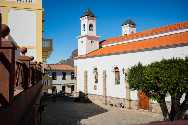 Gran Canaria från höjden: Fataga och TejedaTuren är på SPANSKA