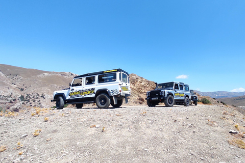 Från Heraklion: Guidad jeepsafari med vingårdsbesök och lunchFrån Heraklion: Guidad jeep-safari med vingårdsbesök och lunch