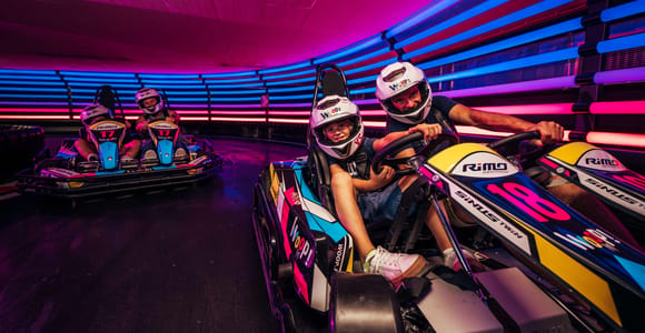 Gokart-Erlebnis bei Woop! karting - die schnellste Attraktion