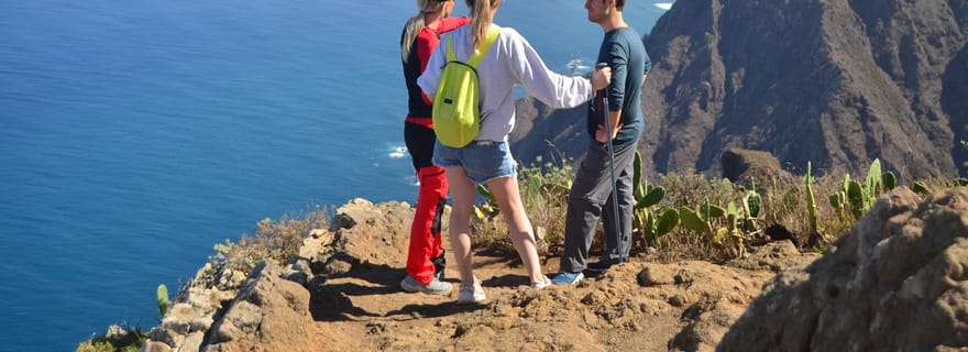 Anaga : randonnée guidée vers Taborno avec vue sur l'océan et prise en charge