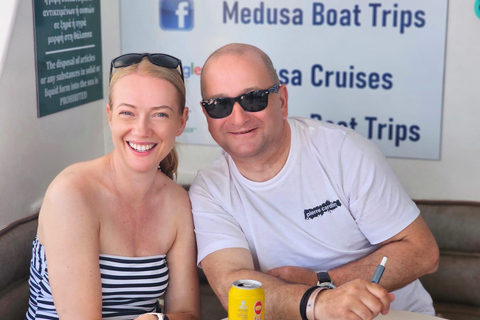 3-Hour Sunset Cruise from Protaras with Fruit & Champagne