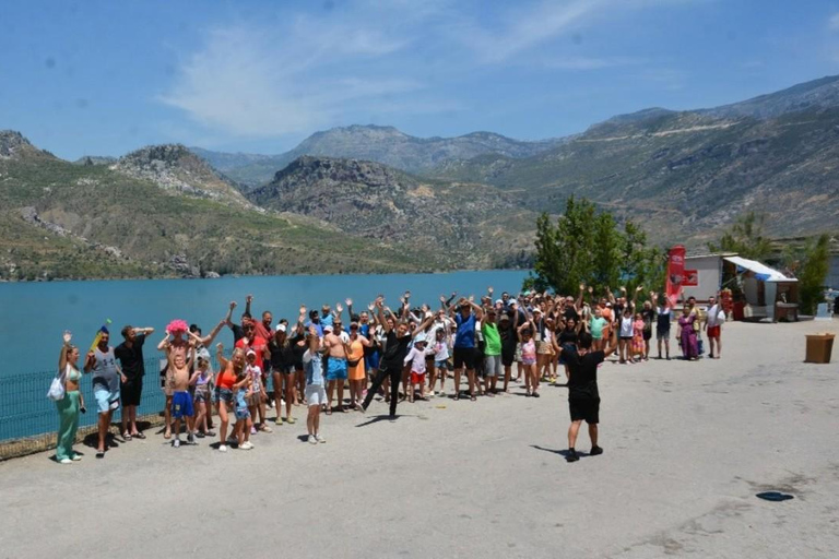 Alanya: Green Canyon Boat, Cabrio Safari and Mud Bath Tour Side : Green Canyon Boat, Cabrio Safari and Mud Bath Tour