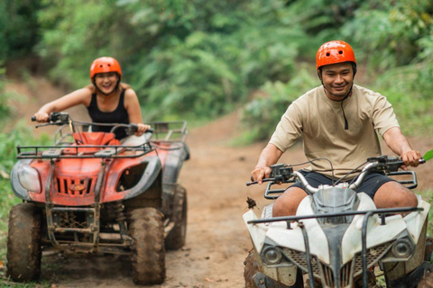 Ubud: rafting i quadami w Ubud z bezpłatnym transportemUbud: Spływ raftingowy i quadami w Ubud z bezpłatnym transportem