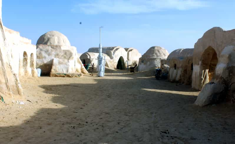 Night sky of Star Wars' Tatooine, in Tunisia