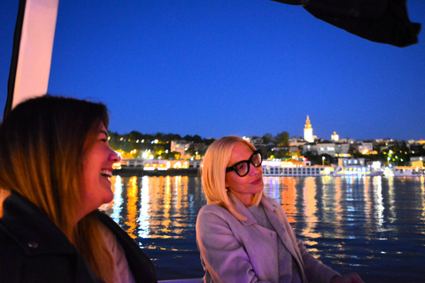 Belgrade: PRIVATE Luxury Boat Cruise on 2 Rivers 2 HOURS Private luxury boat day cruise + FREE DRINKS