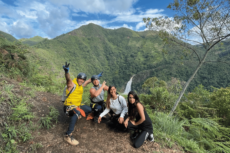 Medellín: Excursion to Salto del Buey, natural connection with waterfalls and canopy.