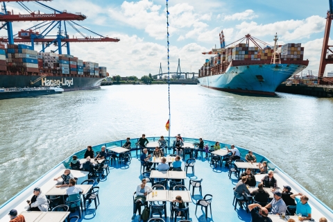 Hamburg: hop on, hop off-bus en -boot combinatieCombi: hop on, hop off-bus & 1 uur boottocht door haven