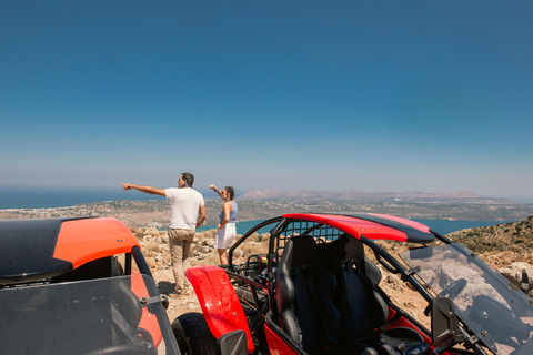 Adventure: Guided buggy safari with hotel transfer - Chania Shared Buggy UTV (Driver + Passenger)
