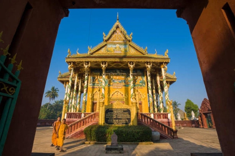 Battambang Privé Dagvullende Tour Ophaalservice vanaf Siem ReapStadsrondleiding Battambang & Bamboetrein halve dag