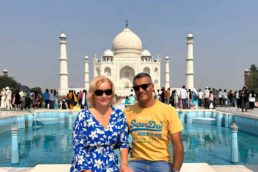 Delhi: Taj Mahal und Agra – Private Tagestour ohne Anstehen. Foto: GetYourGuide Delhi: Taj Mahal und Agra – Private Tagestour ohne Anstehen. Foto: GetYourGuide