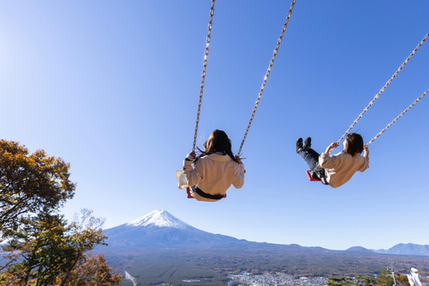 Da Tokyo: Tour in autobus della quinta stazione del Monte Fuji e del lago KawaguchiPosti a sedere dell&#039;ultimo minuto (senza pranzo e senza biglietti)