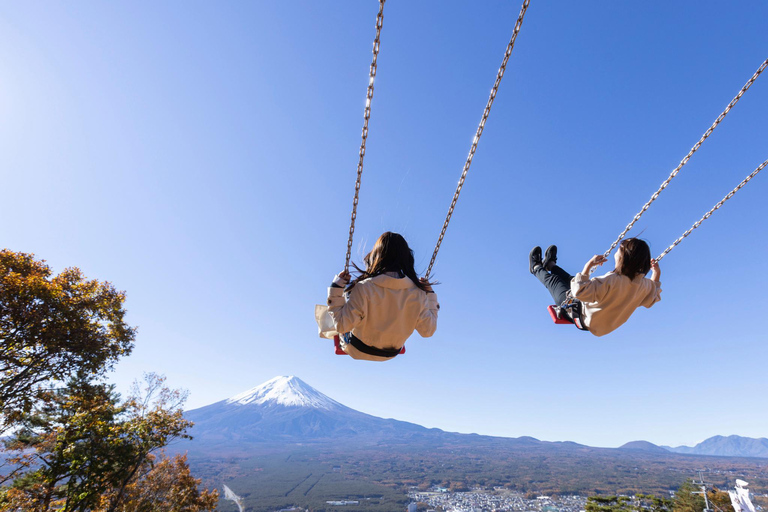 Depuis Tokyo : Visite en bus de la 5e station du mont Fuji et du lac Kawaguchi