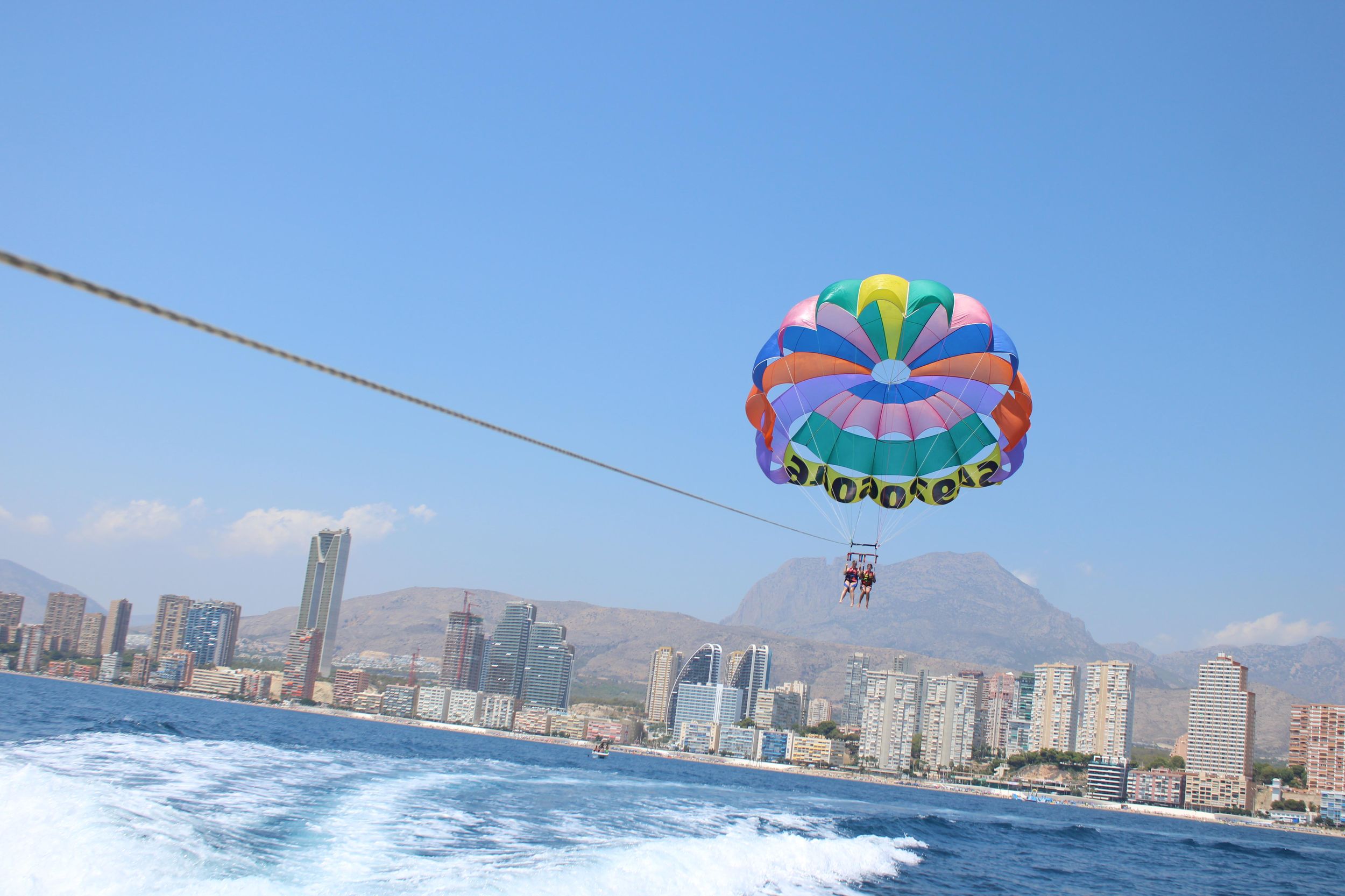 Benidorm: Parasailing-Erlebnis
