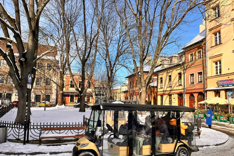 Krakow: Guided City Tour by Golf Buggy with Hotel Pickup