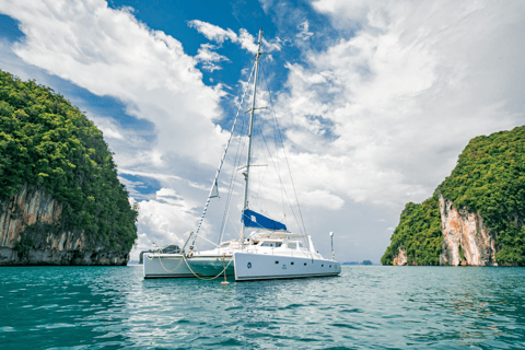 Phuket: Coral or Maiton Island Private Luxury Catamaran Tour Half Day Morning - 5 hours