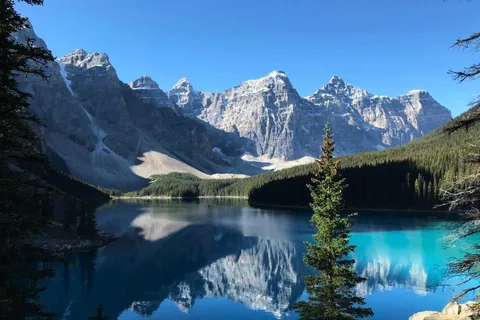 Banff/Canmore Moraine Lake e Lake Louise - Escursione/Canoa/Visita