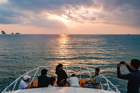 Krabi: Sunset Bliss to Phi Phi & 4 Island by Speed Catamaran