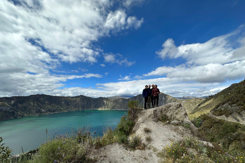 Från Quito: Quilotoa heldagstur inklusive lunch och biljettPrivat rundtur