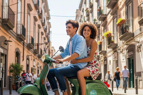 Amazing audioguided Vespa Tour of Naples - with driver